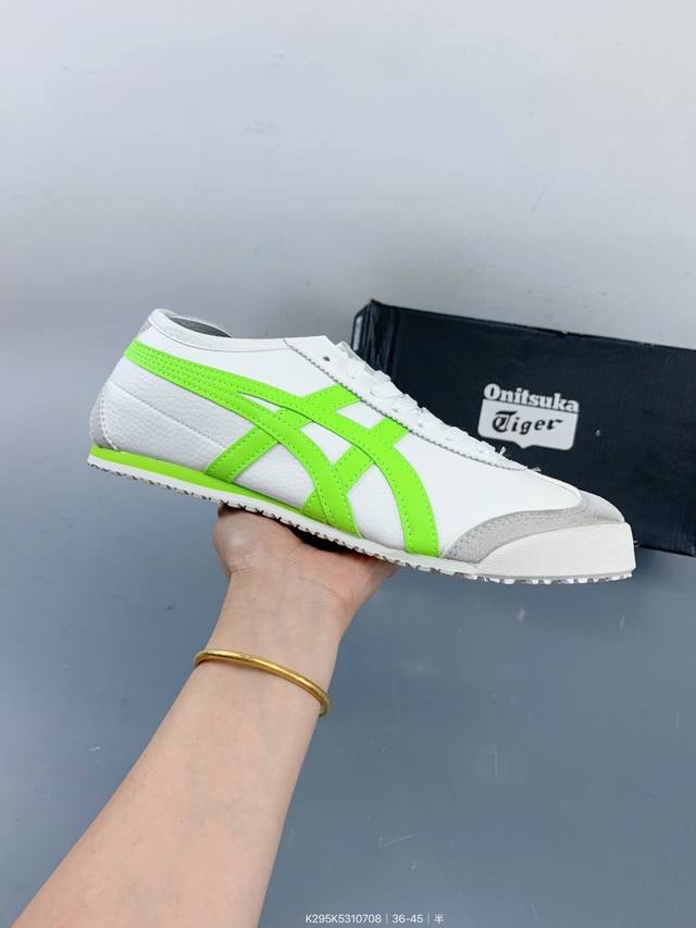 Onitsuk Tiger Mexico 66 Slip-On 鬼冢虎低帮复古休闲鞋 Size：如图 编码：K295K5310708