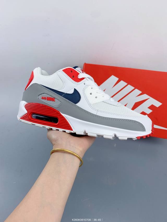 耐克Nike Air Max 90 Premium 半掌气垫复古运动休闲慢跑鞋 Size：如图 编码：K260K0610708