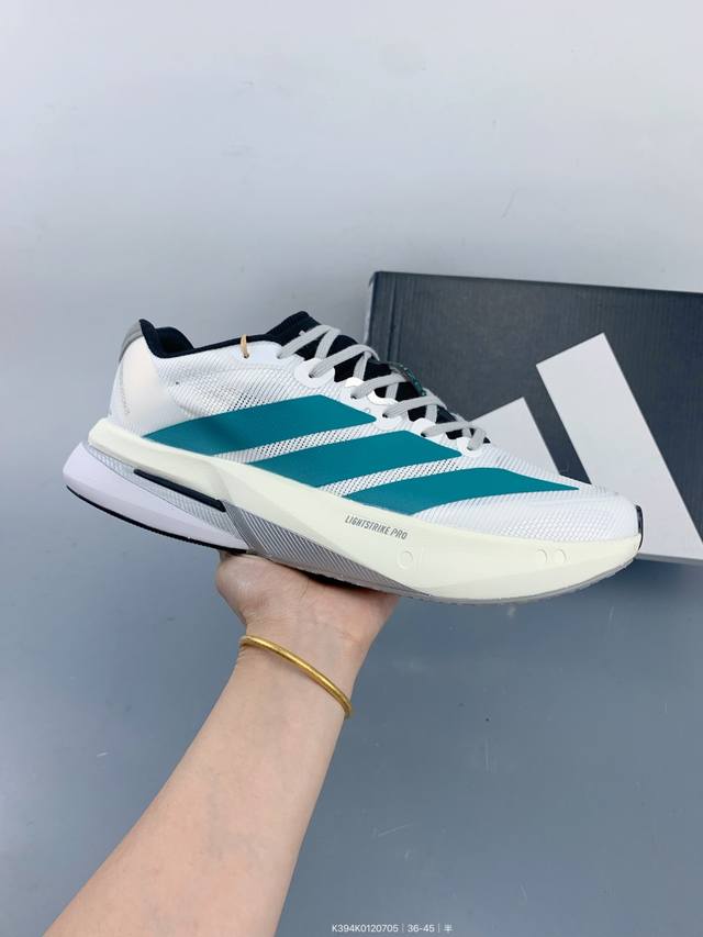 阿迪达斯 Adidas 男女子马拉松跑鞋波士顿13长距离跑鞋 Adizero Boston 13，训练长跑跑步鞋 Size：如图 编码：K394K0120705