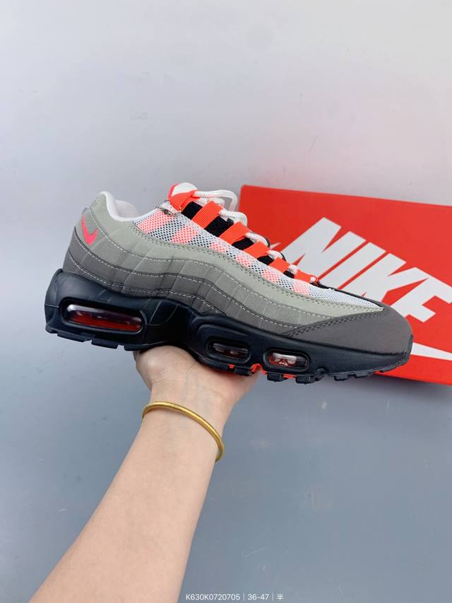 Nike Air Max 95 Blue Spark 潮流舒适 防滑耐磨 低帮 生活休闲鞋 Size：如图 编码：K630K0720705