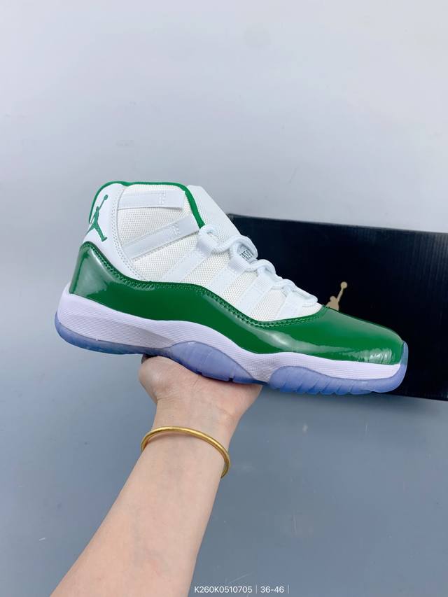 乔丹Air Jordan 11Aj11 乔11高帮运动复古文化篮球鞋 Size：如图 编码：K260K0510705