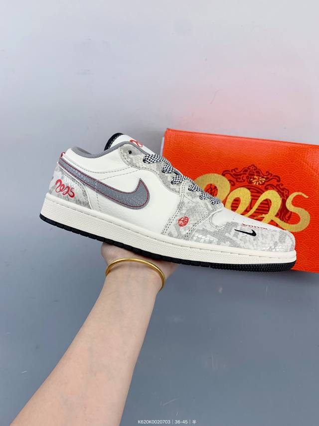 乔丹Air Jordan 1 Low Aj1乔1 低帮休闲复古文化运动板 Size：如图 编码：K620K0020703