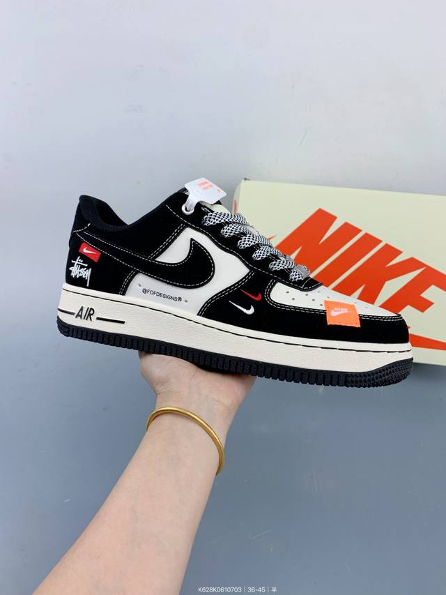公司级Nike Air Force 1 '07 Low 空军一号 低帮 运动鞋 休闲鞋 折边针车 工艺难度大 原楦头原纸板 原装鞋盒 定制五金配件 内置全掌气垫