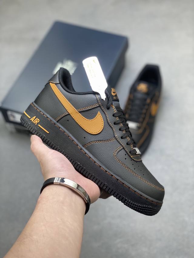 海外限量发售！公司级Nike Air Force 1 '07 Low 空军一号低帮 运动鞋 休闲鞋 折边针车 工艺难度大 原楦头原纸板 原装鞋盒 定制五金配件