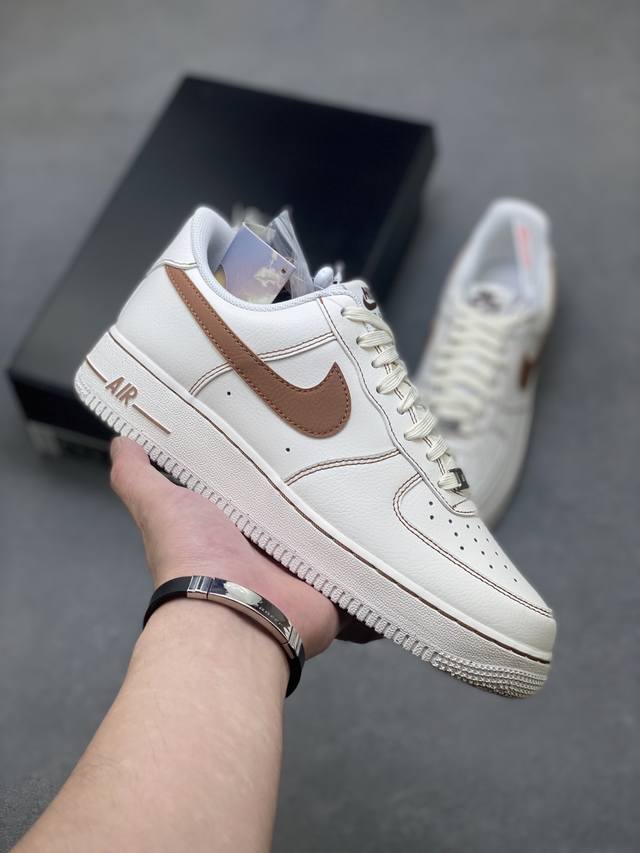 海外限量发售！公司级Nike Air Force 1 '07 Low 空军一号 低帮 运动鞋 休闲鞋 折边针车 工艺难度大 原楦头原纸板 原装鞋盒 定制五金配件