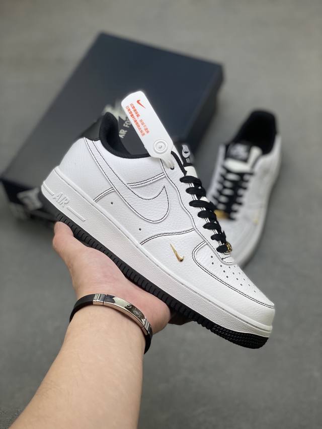 海外限量发售！公司级Nike Air Force 1 '07 Low 空军一号 低帮 运动鞋 休闲鞋 折边针车 工艺难度大 原楦头原纸板 原装鞋盒 定制五金配件
