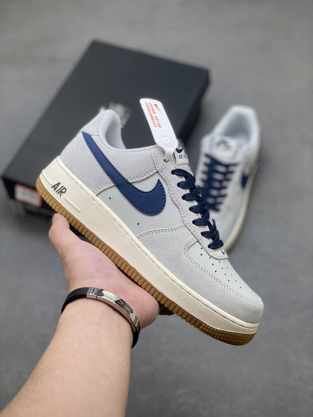 海外限量发售！公司级Nike Air Force 1 '07 Low 空军一号 低帮 运动鞋 休闲鞋 折边针车 工艺难度大 原楦头原纸板 原装鞋盒 定制五金配件