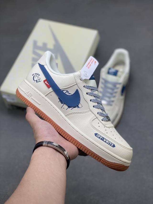 海外限量发售！公司级Nike Air Force 1 '07 Low 空军一号 低帮 运动鞋 休闲鞋 折边针车 工艺难度大 原楦头原纸板 原装鞋盒 定制五金配件