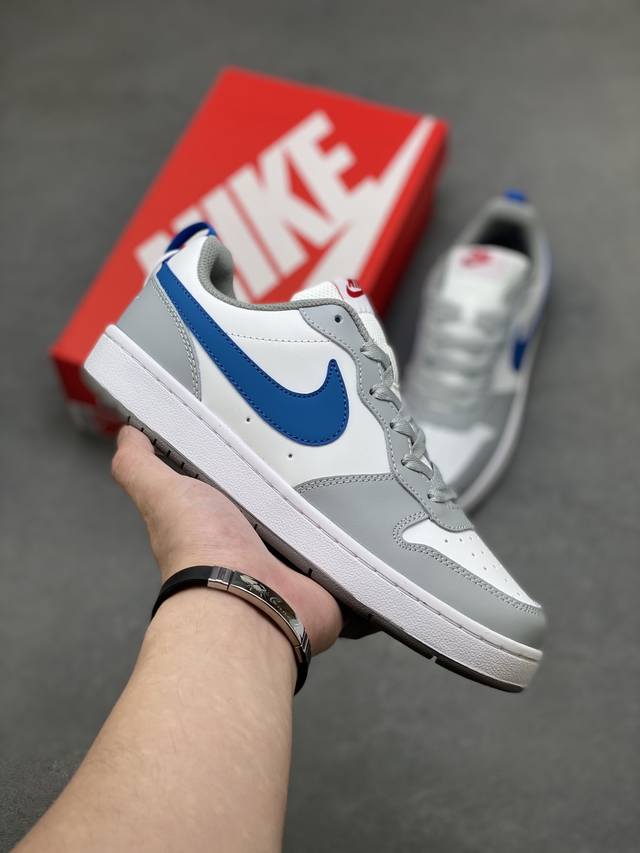 超级福利 核心特价 长期补货 Nike Court Borough Low 低帮百搭透气休闲运动板鞋男女鞋 经典耐用的设计，兼顾舒适脚感和出众风范，演绎匠心之作