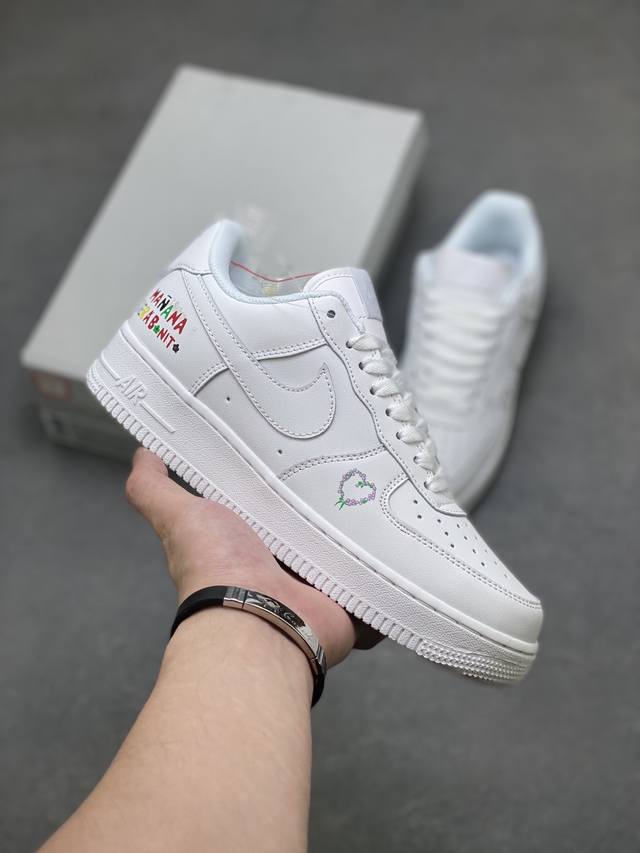 海外限量发售！公司级Nike Air Force 1 '07 Low 空军一号 低帮 运动鞋 休闲鞋 折边针车 工艺难度大 原楦头原纸板 原装鞋盒 定制五金配件