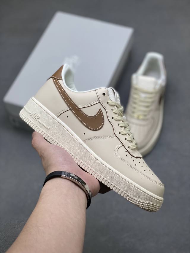海外限量发售！公司级Nike Air Force 1 '07 Low 空军一号 低帮 运动鞋 休闲鞋 折边针车 工艺难度大 原楦头原纸板 原装鞋盒 定制五金配件