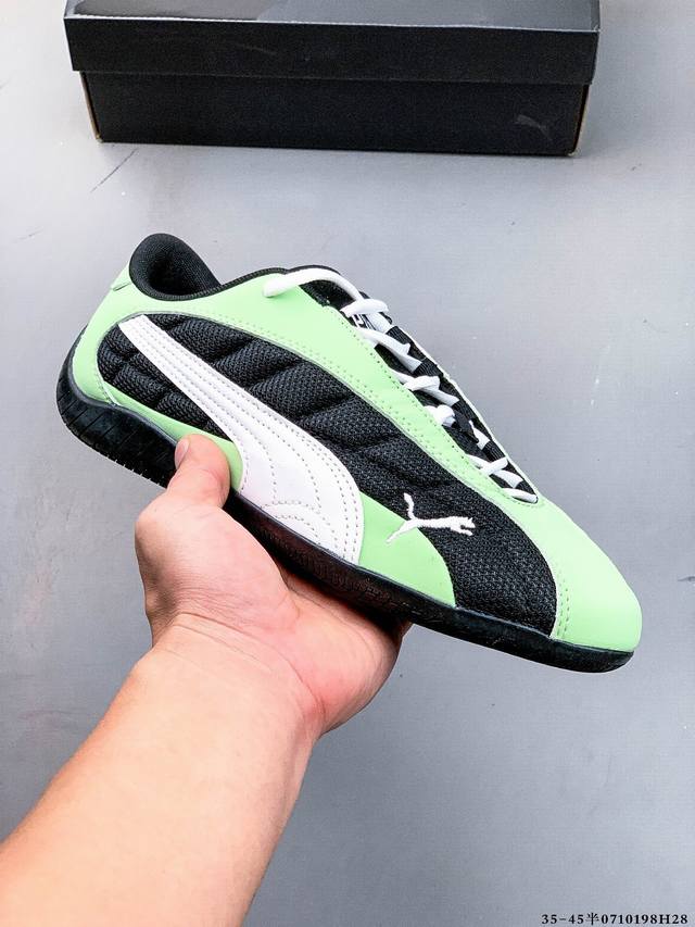 Puma Speedcat The Open Yy彪马 防滑耐磨时尚运动休闲鞋 支持侧踏时的踏步工作 即使在健身房等使用环境中也能确保透气性 像吸盘一样的设计是