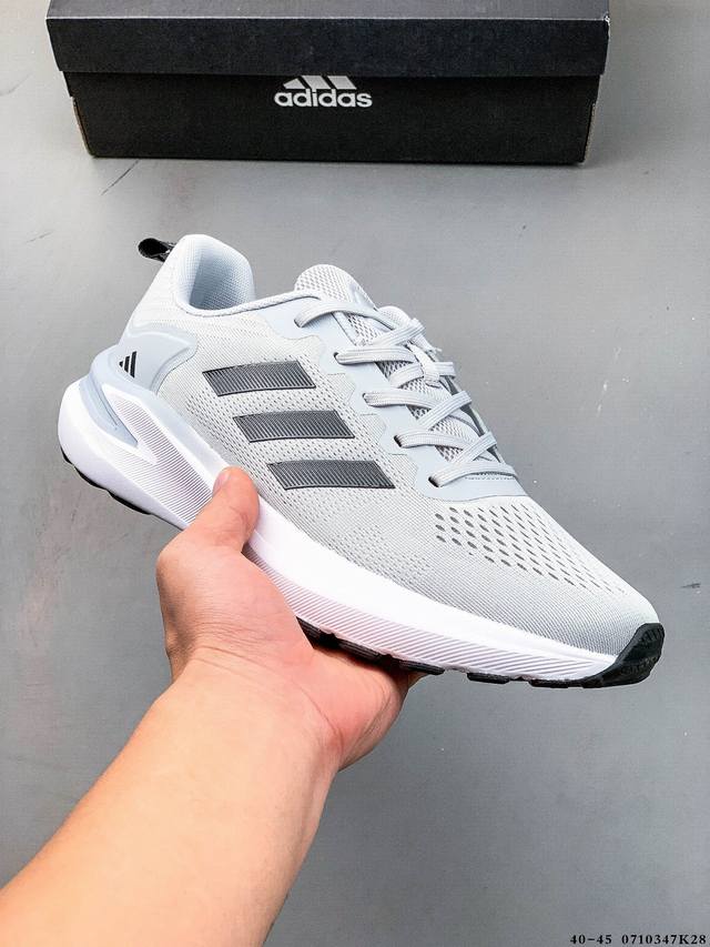 阿迪达斯Adidas Response Ctl7 Plus 男款轻量跑鞋，户外风格，网布和皮革拼接鞋面，透气耐磨，轻质中底，舒适缓震，橡胶外底，防滑耐磨！ 07