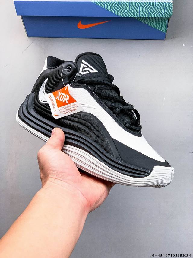 公司级！Nike Zoom Freak 7 字母哥7代 抗扭 缓震 舒适 实战 织物 回弹 篮球鞋 0710315H34