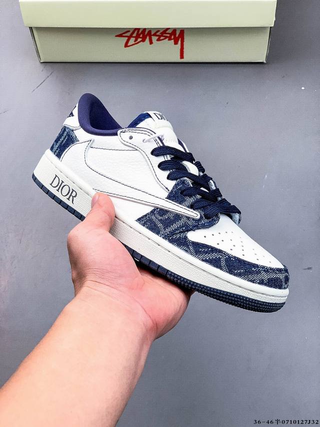 公司级头层！耐克Nike Air Jordan 1 Low Aj1乔1 低帮潮流缓运动休闲板鞋。Aj1 低帮拼接 完美版型真头层牛皮# 内置缓震气垫 原鞋开模