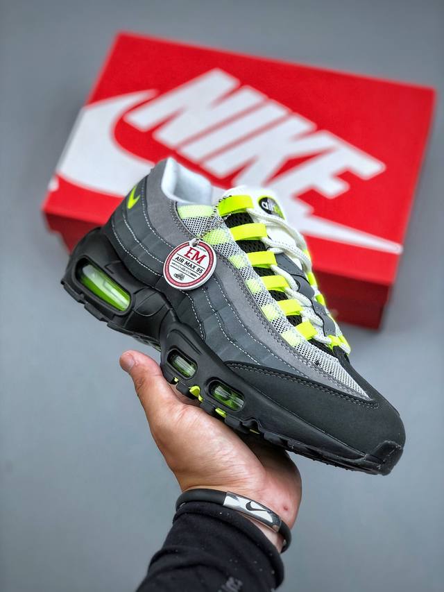 纯原 Nk Air Max 95 联名复古舒适气垫运动鞋 307980 002 全部配色 原鞋开发生产 高度还原 一眼Zp既视感 男女鞋真标半码制 原楦原纸版数