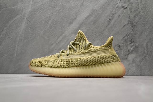 C版椰子 Adidas Yeezy 350 Boost V2 Fv3255 阿迪达斯椰子350二代 全新镂空蚕丝黄满天星配色 巴斯夫爆米花 外单品质 真实芯防片