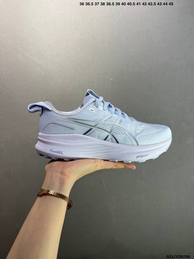公司级Asics Gel-Kayano 32 舒适百搭 稳定透气 低帮跑步鞋 尺码:36 37 37.5 38 39 39.5 40.5 41.5 42 42.