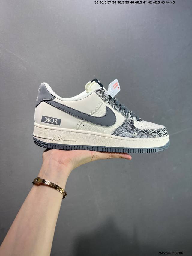 公司级Nike Air Force 1 ‘07 Low 空军一号 低帮 运动鞋 休闲鞋 折边针车 工艺难度大 原楦头原纸板 原装鞋盒 定制五金配件 内置全掌气垫