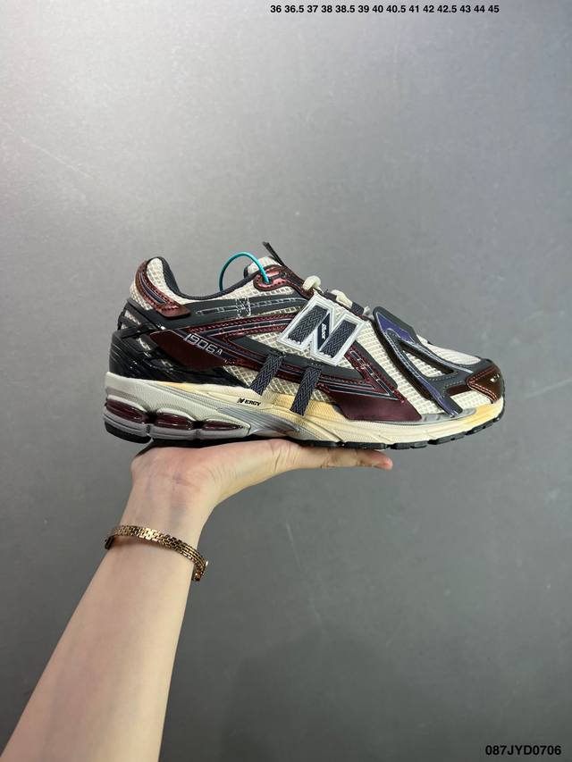 公司级New Balance M1906系列复古单品宝藏老爹鞋款 公司级版本复古元素叠加 质感超级棒 楦版型材料细节做工精细 作为Nb最经典的档案鞋型之一 与