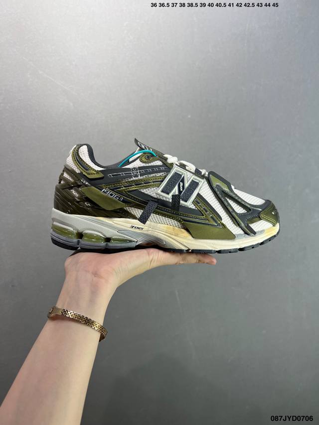 公司级New Balance M1906系列复古单品宝藏老爹鞋款 公司级版本复古元素叠加 质感超级棒 楦版型材料细节做工精细 作为Nb最经典的档案鞋型之一 与