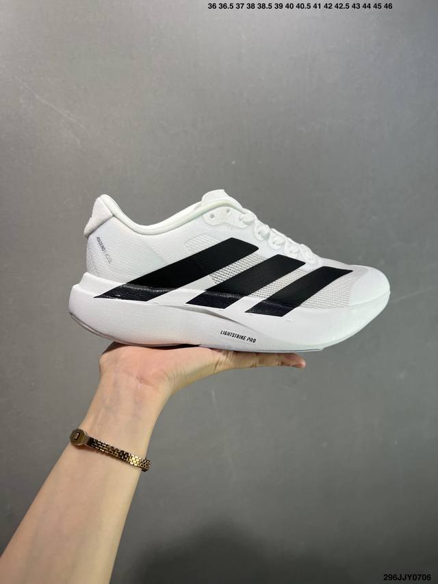 Adidas Adizero Evo Sl 舒适百搭防滑耐磨 低帮 休闲跑步鞋 货号:Js1182 尺码:36 36.5 37 38 38.5 39 40 40