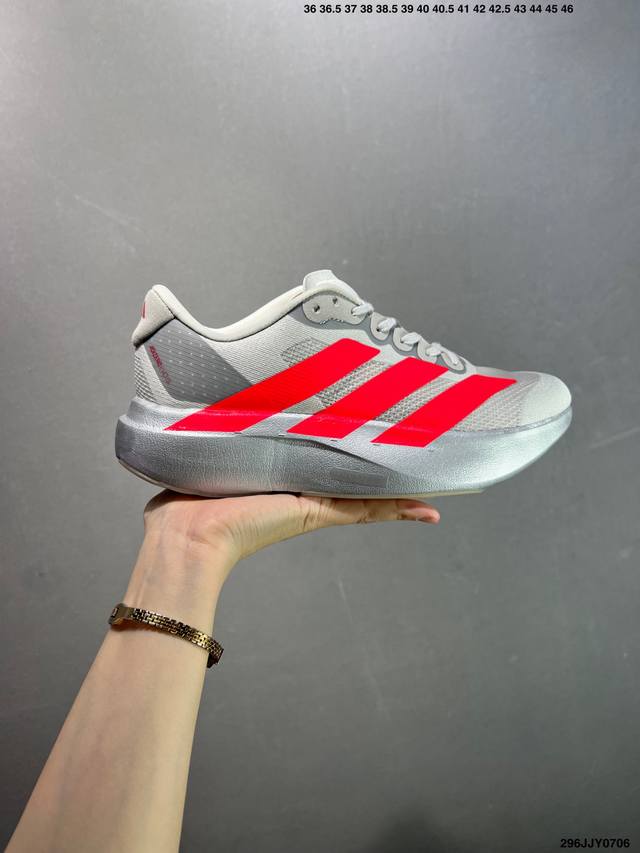 Adidas Adizero Evo Sl 舒适百搭防滑耐磨 低帮 休闲跑步鞋 货号:Js1182 尺码:36 36.5 37 38 38.5 39 40 40