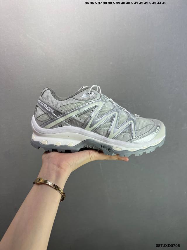 法国户外品牌-萨洛蒙 Salomon Xt-Quest Adv Xt 3D探索者系列 纯原版本 潮流越野机能户外休闲运动跑步鞋 采用透气网布与防护皮革组合鞋面材