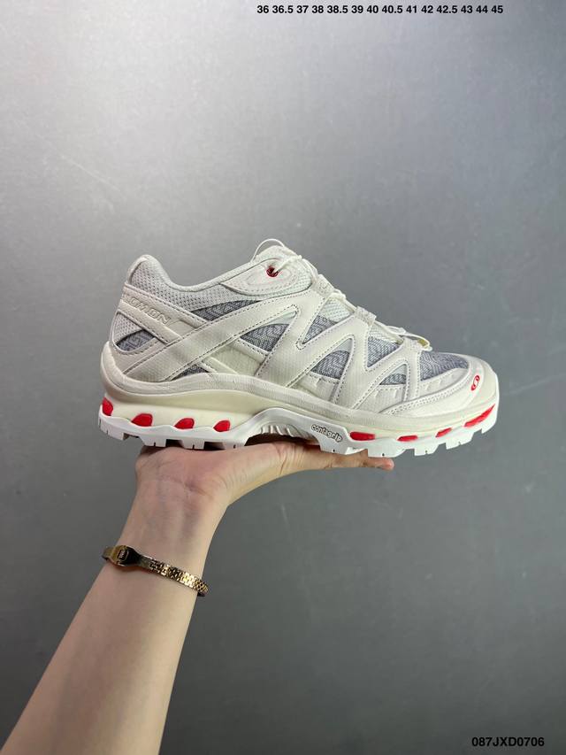 法国户外品牌-萨洛蒙 Salomon Xt-Quest Adv Xt 3D探索者系列 纯原版本 潮流越野机能户外休闲运动跑步鞋 采用透气网布与防护皮革组合鞋面材