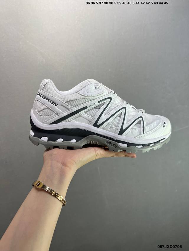 法国户外品牌-萨洛蒙 Salomon Xt-Quest Adv Xt 3D探索者系列 纯原版本 潮流越野机能户外休闲运动跑步鞋 采用透气网布与防护皮革组合鞋面材