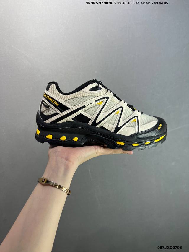法国户外品牌-萨洛蒙 Salomon Xt-Quest Adv Xt 3D探索者系列 纯原版本 潮流越野机能户外休闲运动跑步鞋 采用透气网布与防护皮革组合鞋面材