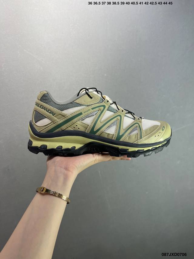 法国户外品牌-萨洛蒙 Salomon Xt-Quest Adv Xt 3D探索者系列 纯原版本 潮流越野机能户外休闲运动跑步鞋 采用透气网布与防护皮革组合鞋面材