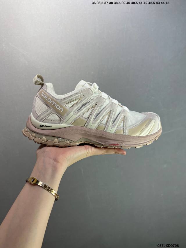 法国户外品牌-萨洛蒙 Salomon Xt-Quest Adv Xt 3D探索者系列 纯原版本 潮流越野机能户外休闲运动跑步鞋 采用透气网布与防护皮革组合鞋面材
