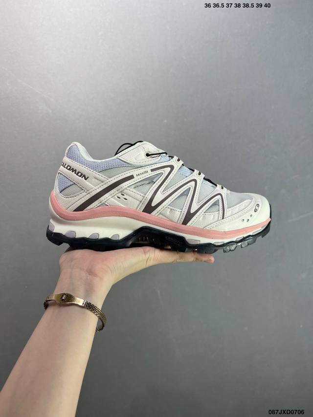 法国户外品牌-萨洛蒙 Salomon Xt-Quest Adv Xt 3D探索者系列 纯原版本 潮流越野机能户外休闲运动跑步鞋 采用透气网布与防护皮革组合鞋面材