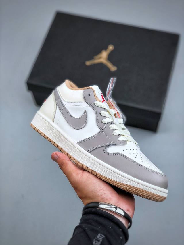 Air Jordan 1 Low Aj1 乔1米灰色 低帮文化休闲板鞋 Hq3009 003 尺码：36 36.5 37.5 38 38.5 39 40 40.