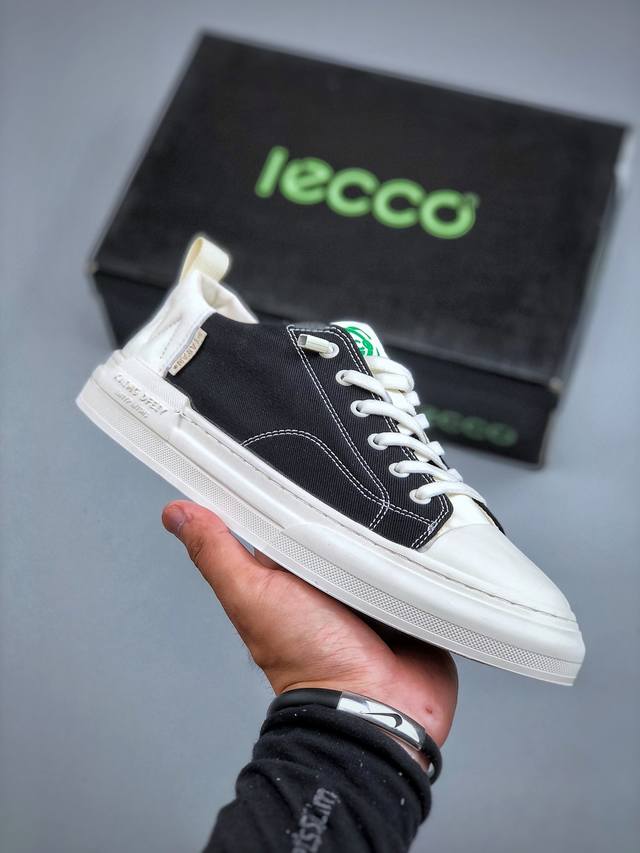 Z Ecco爱步 广东原版透气 配备原版三件套 防尘纸 高弹大底 全头层牛皮 新款百搭休闲款 纯手工制成 鞋面走线工整 清晰质感 原单品质 拼接运动透气网布 采