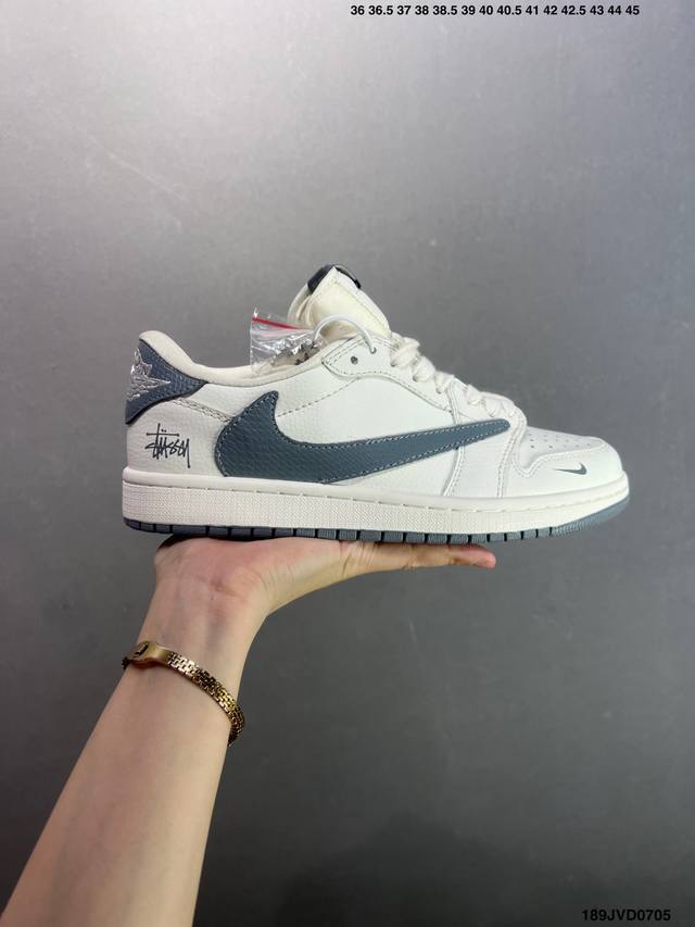 公司级Nike Air Jordan 1 Low 定制配色 定制Aj联名-高端定制 低帮复古文化板鞋 #定制鞋盒 大厂纯原品质出货 超高清洁度 皮料切割干净无任