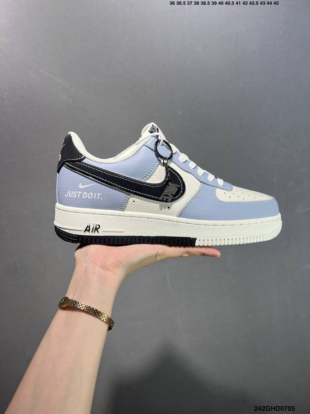 核心私 公司级Nike Air Force 1 ‘07 Low 空军一号 低帮 运动鞋 休闲鞋 折边针车 工艺难度大 原楦头原纸板 原装鞋盒 定制五金配件 内置