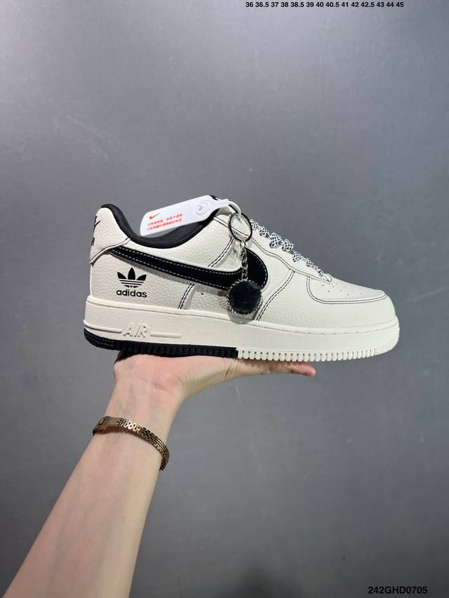 核心私 公司级Nike Air Force 1 ‘07 Low 空军一号 低帮 运动鞋 休闲鞋 折边针车 工艺难度大 原楦头原纸板 原装鞋盒 定制五金配件 内置