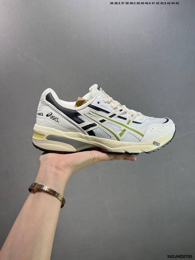 Asics亚瑟士情侣休闲鞋Gel-1090男女老爹鞋运动鞋透气休闲鞋百搭舒适跑鞋复古时尚运动鞋，亚瑟士Asics Gel-1090是一款可休闲可运动的好鞋。它采