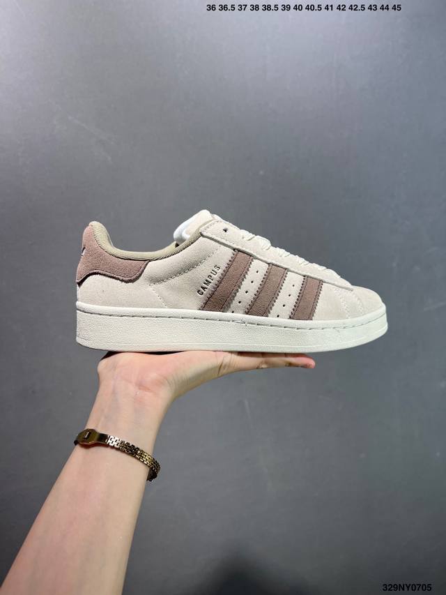 阿迪 Ad Originals Campus 00S 学院系列 面包风经典复古低帮百搭休闲运动板鞋 货号：Ig5990 尺码：36 36 37 38 38 39