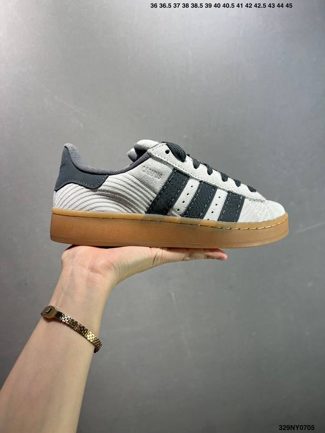 阿迪 Ad Originals Campus 00S 学院系列 面包风经典复古低帮百搭休闲运动板鞋 货号：Ig5990 尺码：36 36 37 38 38 39