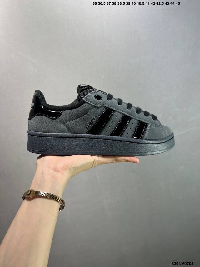 阿迪 Ad Originals Campus 00S 学院系列 面包风经典复古低帮百搭休闲运动板鞋 货号：Ig5990 尺码：36 36 37 38 38 39
