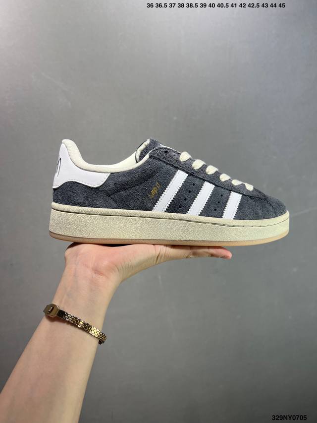 阿迪 Ad Originals Campus 00S 学院系列 面包风经典复古低帮百搭休闲运动板鞋 货号：Ig5990 尺码：36 36 37 38 38 39