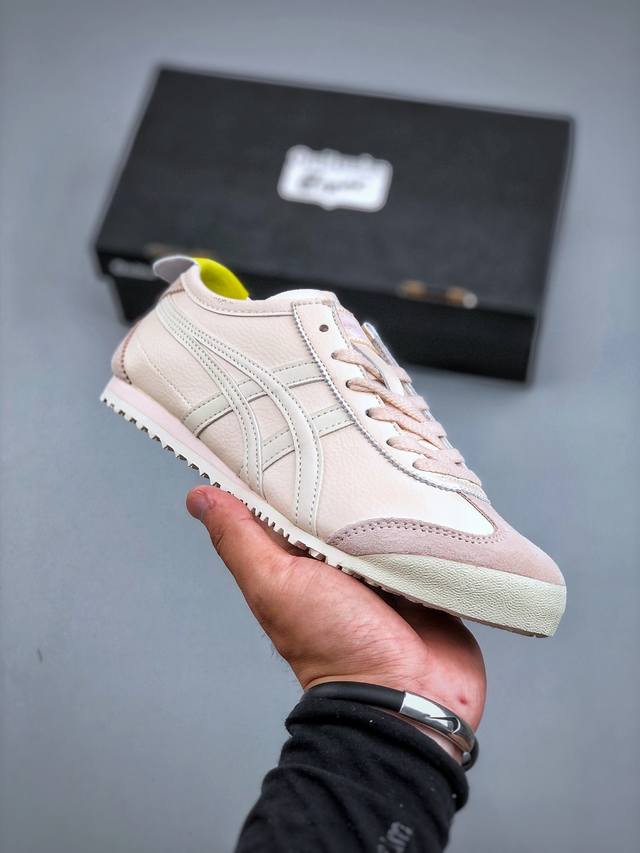 Onitsuka Tiger鬼塚虎 Mexico 66 Slip-On 一脚蹬低帮夏季透气运动休闲鞋货号:1183B771-702 尺码：36-41 半