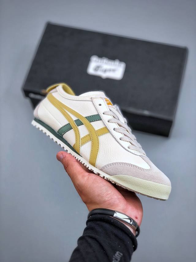 Onitsuka Tiger鬼塚虎 Mexico 66 Slip-On 一脚蹬低帮夏季透气运动休闲鞋货号:1183A201- 尺码：36-45 半
