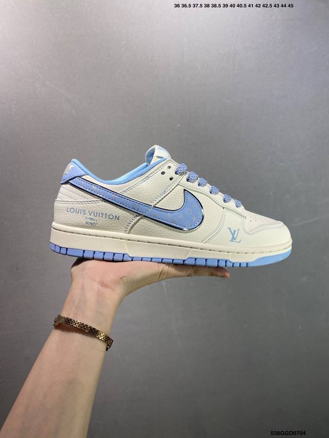 公司级Nk Dunk Low Retro “Diy高端定制” 低帮休闲运动板鞋 原装头层材料 用料绝不含糊 独家版型蒸餾加工帶來的是更好的视觉和脚感体验 清洁度