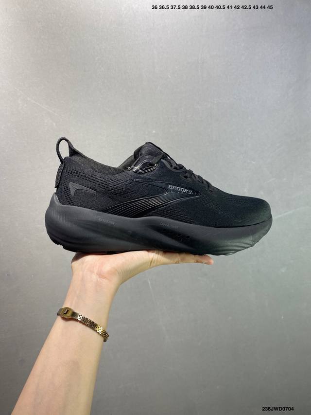 公司级Brooks 布鲁克斯 Glycerin 22蓝黄 甘油22代低帮缓震运动慢跑鞋 注入氮气之后的超凡缓震体验。穿过布鲁克斯的伙伴都知道，布鲁克斯的鞋面已经
