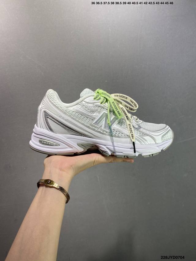 公司级新百伦中古跑鞋 New Balance 740系列新百伦 潮流男女运动鞋 Nb740跑步鞋透气鞋复古潮鞋 货号:U740Gr2 尺码:36 37 37.5