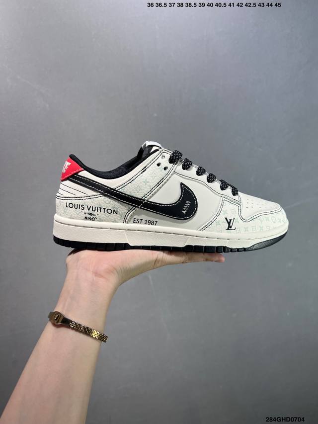 公司级Nk Dunk Low 定制配色 Yx5066-241 大厂出品 极力推荐 原装头层材料 独家版型蒸餾加工帶來的是更好的视觉和脚感体验大厂纯原品质出货 清
